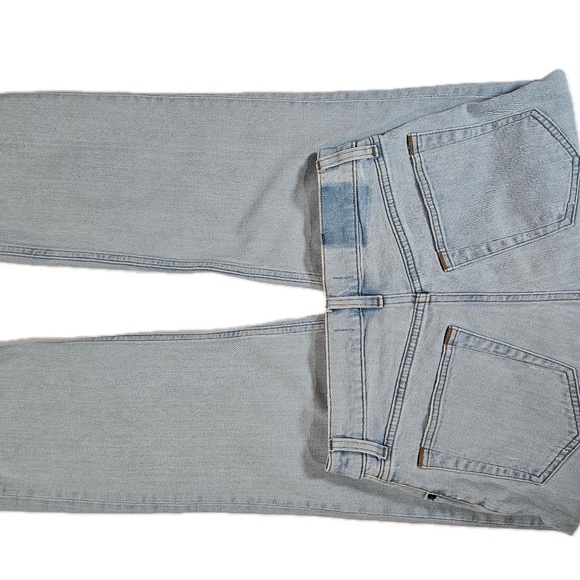 Abercrombie & Fitch Jeans Womens 28/6 Light Wash Ankle Straight Ultra High Rise - Picture 9 of 12